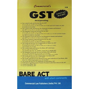 Commercial's GST Bare Act 2023
